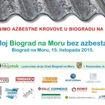 Moj Biograd na Moru bez azbesta! - dovršena Zadarska županija
